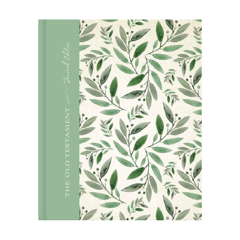 The Old Testament Journal Edition - Green Floral - DBD-5230632