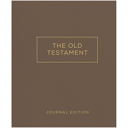 The Old Testament Journal Edition - Brown old testament journal edition, 