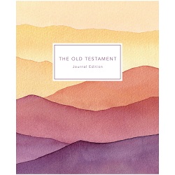 The Old Testament Journal Edition - Watercolor Pattern