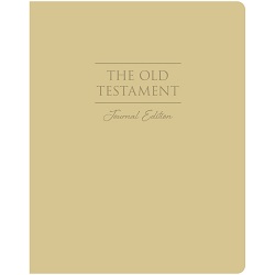 The Old Testament Faux Leather Journal Edition - Large Print old testament journal edition, 