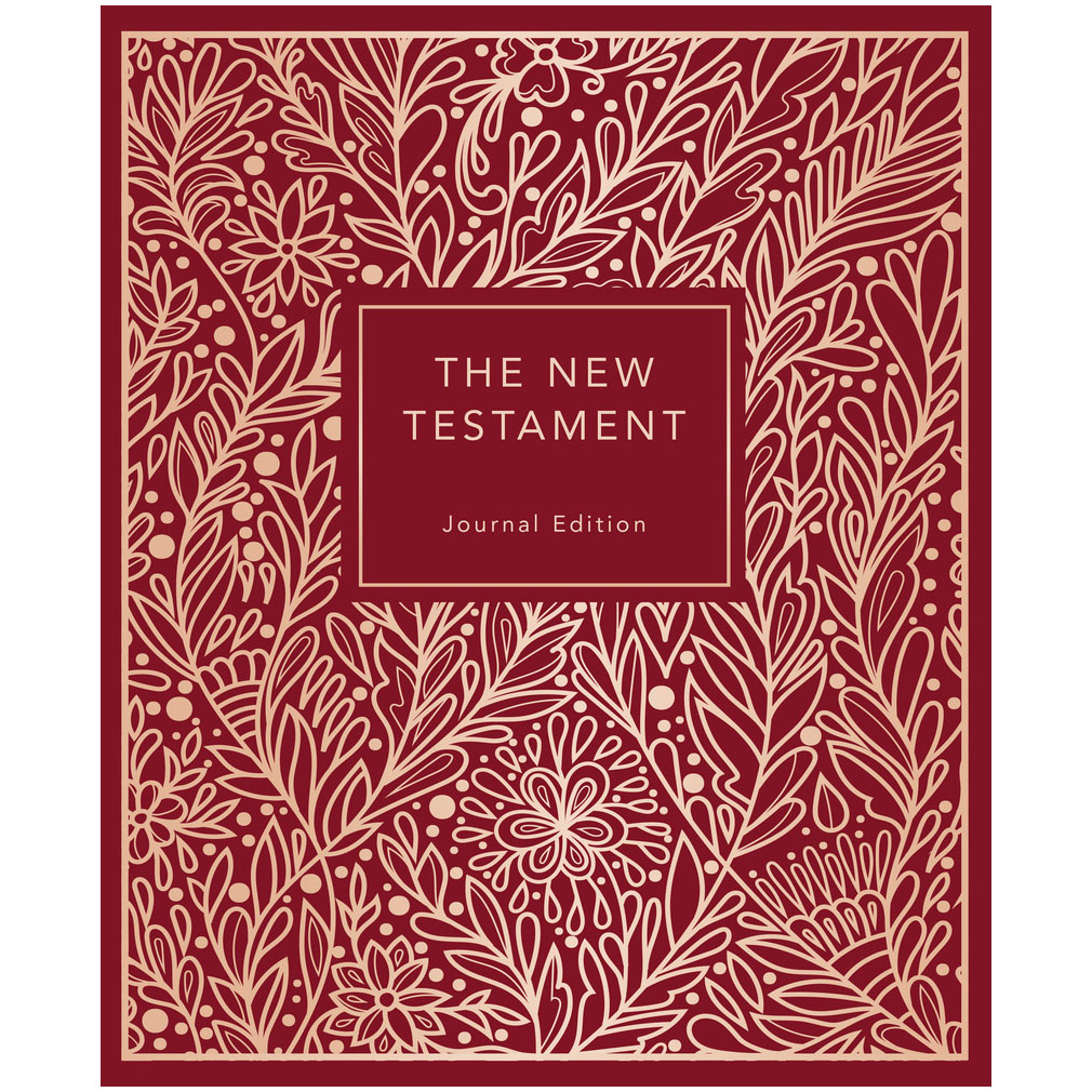 The New Testament Journal Edition - Burgundy - DBD-6001808