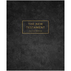 The New Testament Journal Edition - Dark Gray - DBD-6001809