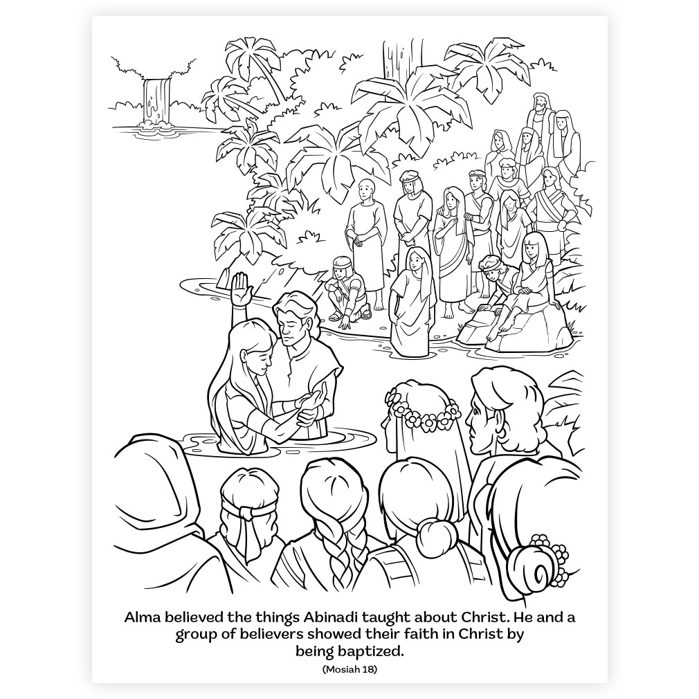 Book of Mormon Coloring & Activity Book - LDP-CB-BOM
