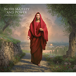 In His Majesty and Power - Simon Dewey 2024 Calendar