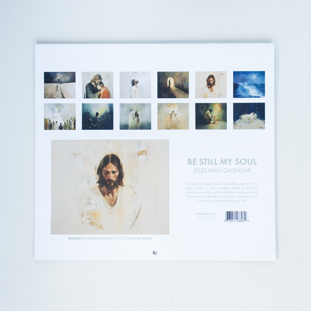 Be Still My Soul 2025 Calendar - LDP-CAL-BSMS