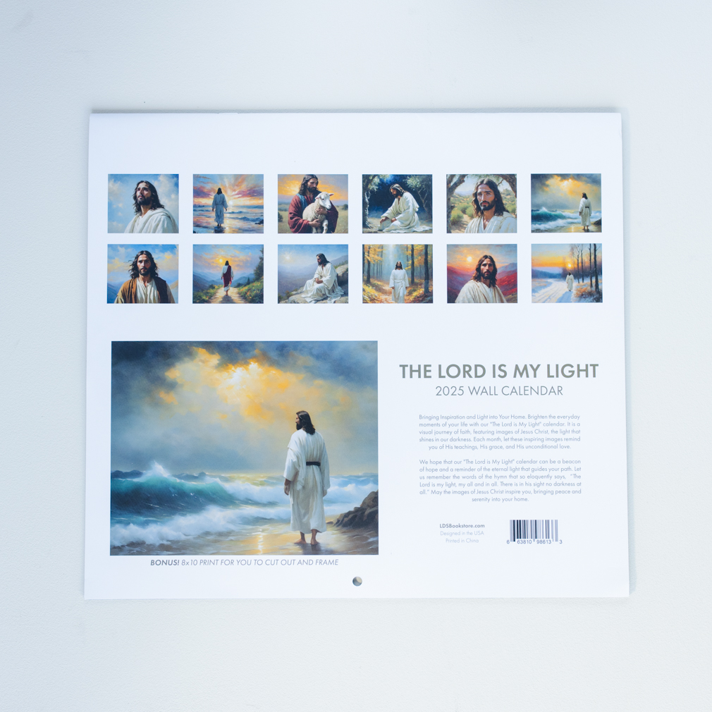 The Lord is My Light 2025 Calendar - LDP-CAL-LML