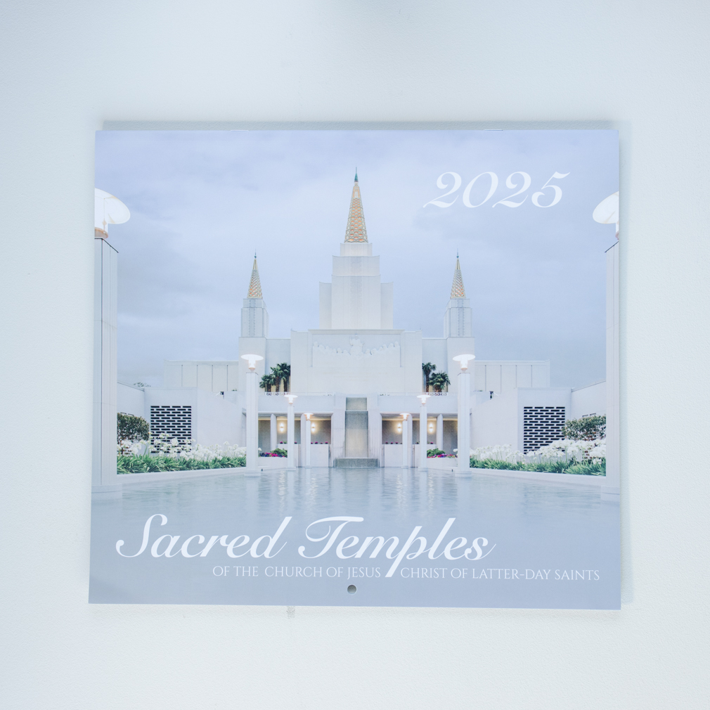 Sacred Temples 2025 Calendar - LDP-TWC-2025