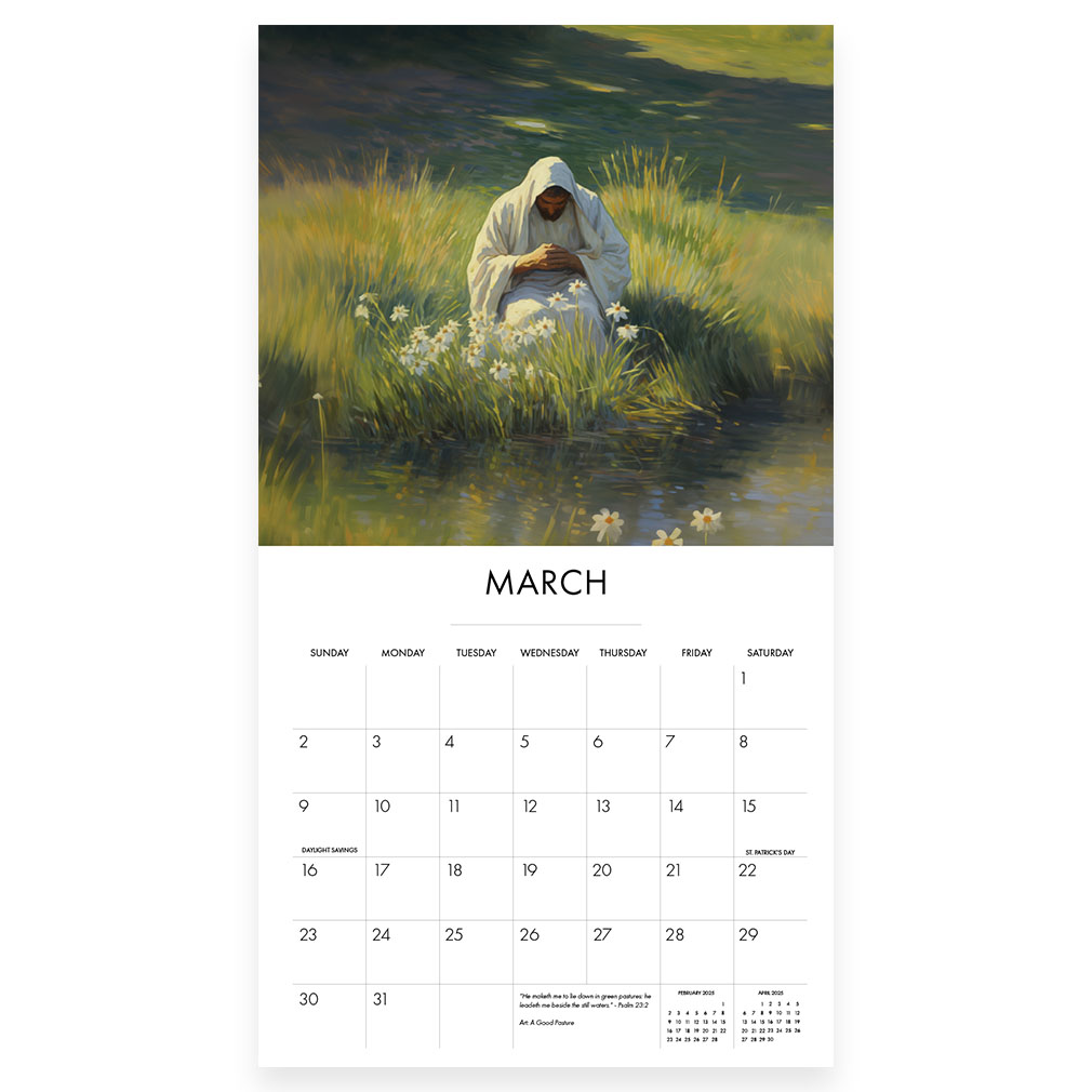 Abide With Me 2025 Calendar - LDP-CAL-AWM