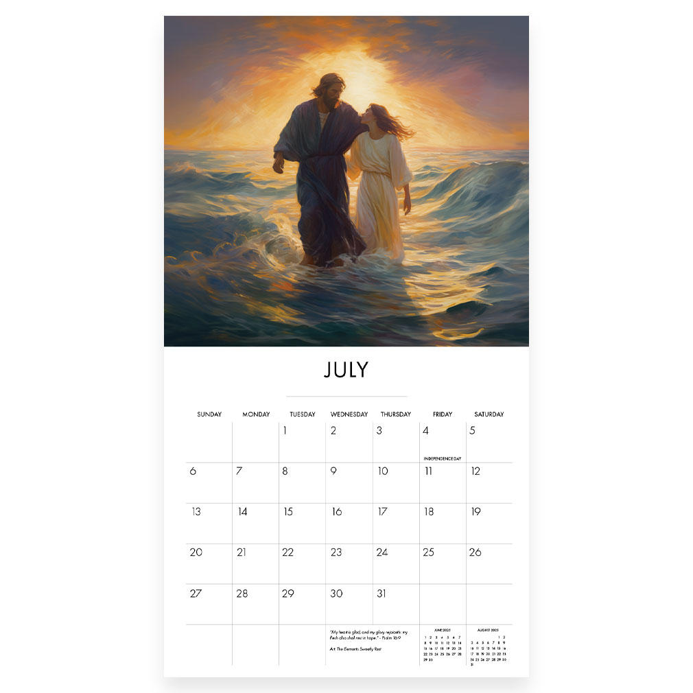 Abide With Me 2025 Calendar - LDP-CAL-AWM