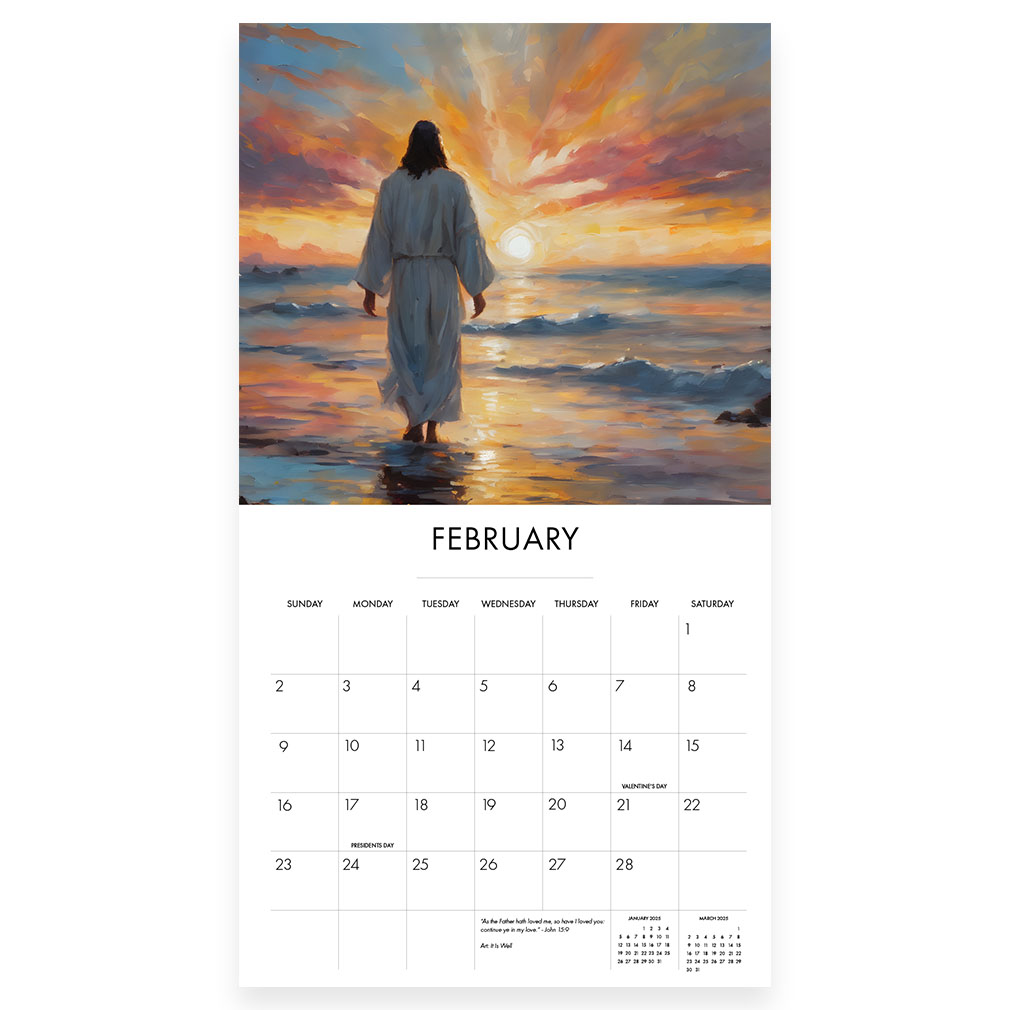 The Lord is My Light 2025 Calendar - LDP-CAL-LML