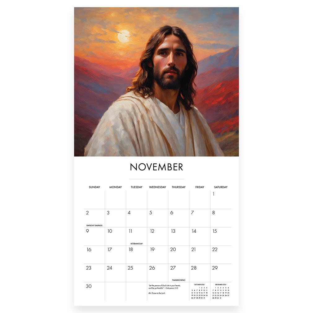 The Lord is My Light 2025 Calendar - LDP-CAL-LML