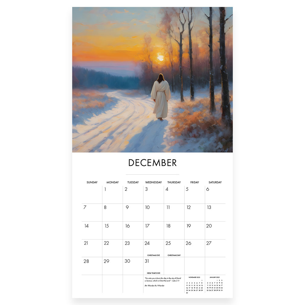 The Lord is My Light 2025 Calendar - LDP-CAL-LML