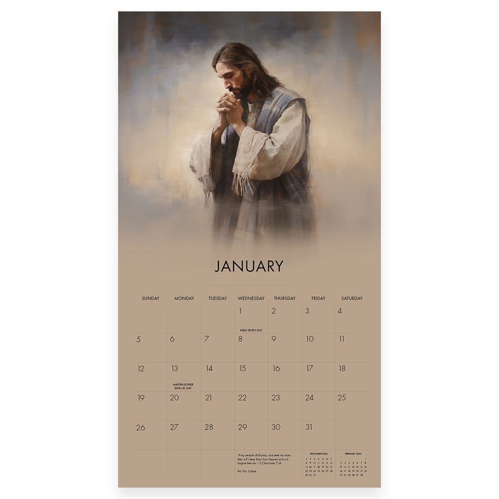 Precious Savior 2025 Calendar - LDP-CAL-PS