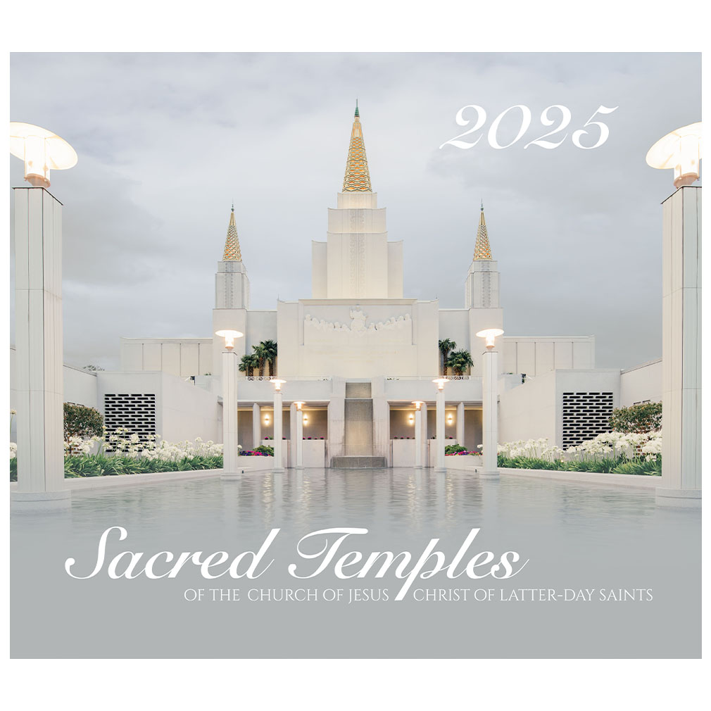 Sacred Temples 2025 Calendar - LDP-TWC-2025