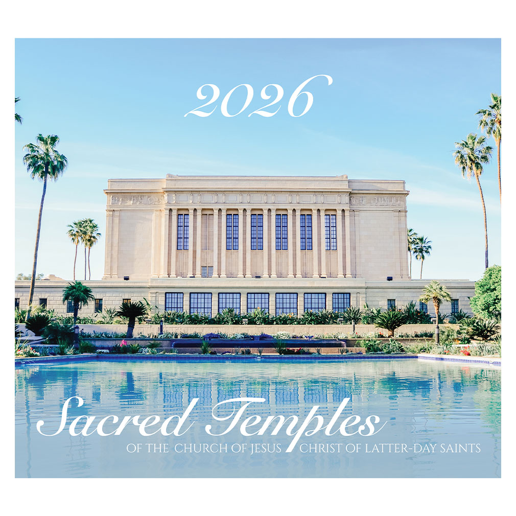Sacred Temples 2026 Calendar - LDP-TWC-2026