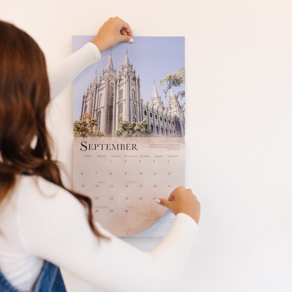 Sacred Temples 2026 Calendar - LDP-TWC-2026