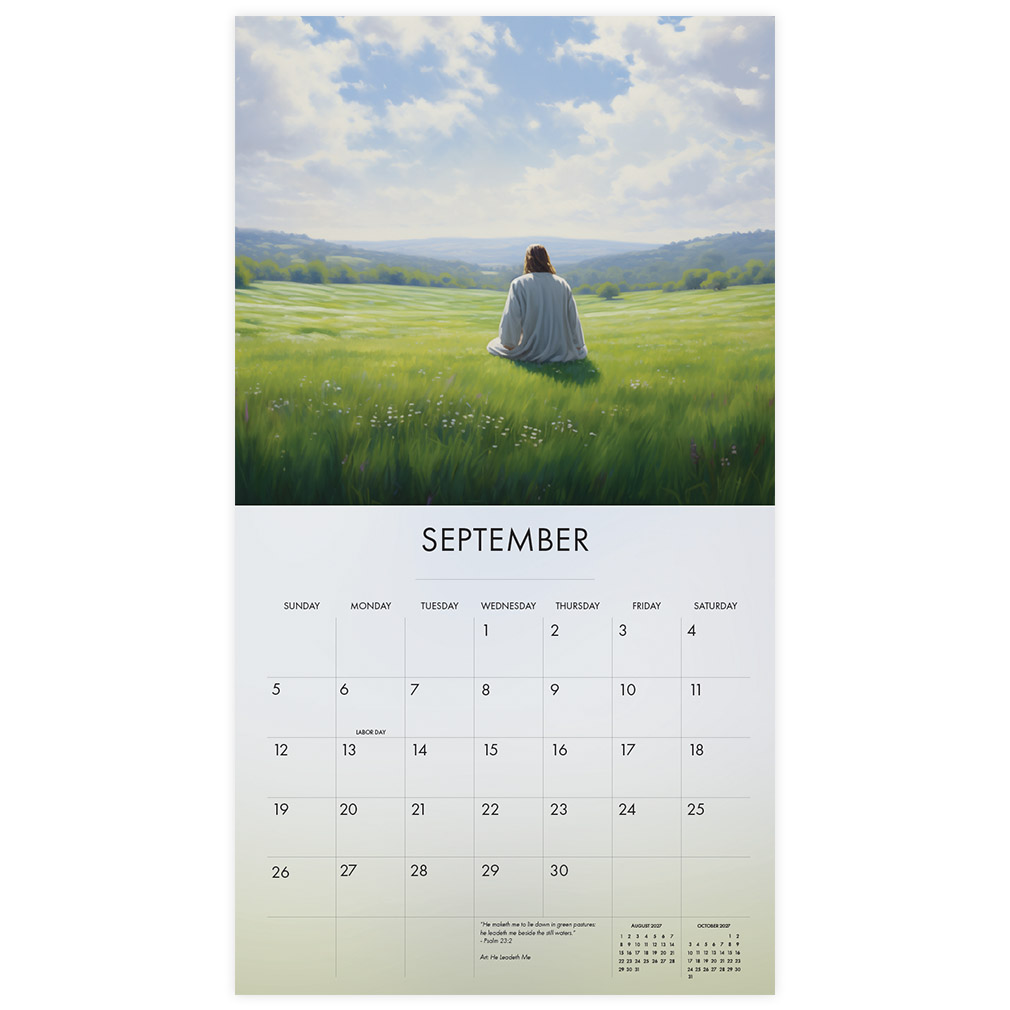 Abide With Me 2027 Calendar - LDP-CAL-AWM