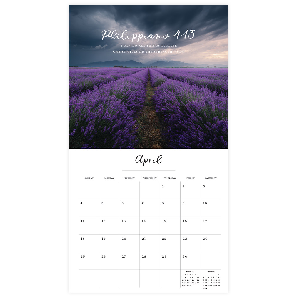 For the Beauty of the Earth 2027 Calendar - LDP-CAL-FBE