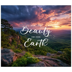 For the Beauty of the Earth 2027 Calendar lds wall calendar, lds calendar, earth calendar, beauty of the earth calendar, 2027 calendar, 2027 lds calendar, 2027 mormon calendar, mormon calendar, Jesus calendar, scripture calendar