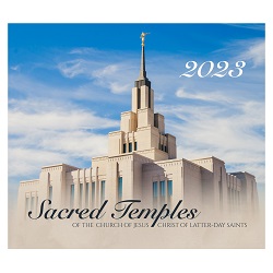 2023 Sacred Temples Calendar lds temple calendar, lds wall calendar, lds calendar, temple calendar, 
