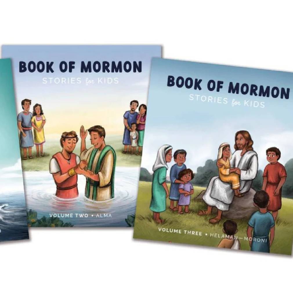 Book of Mormon Stories for Kids Vol. 1-3 Hardback Set - CF-57499