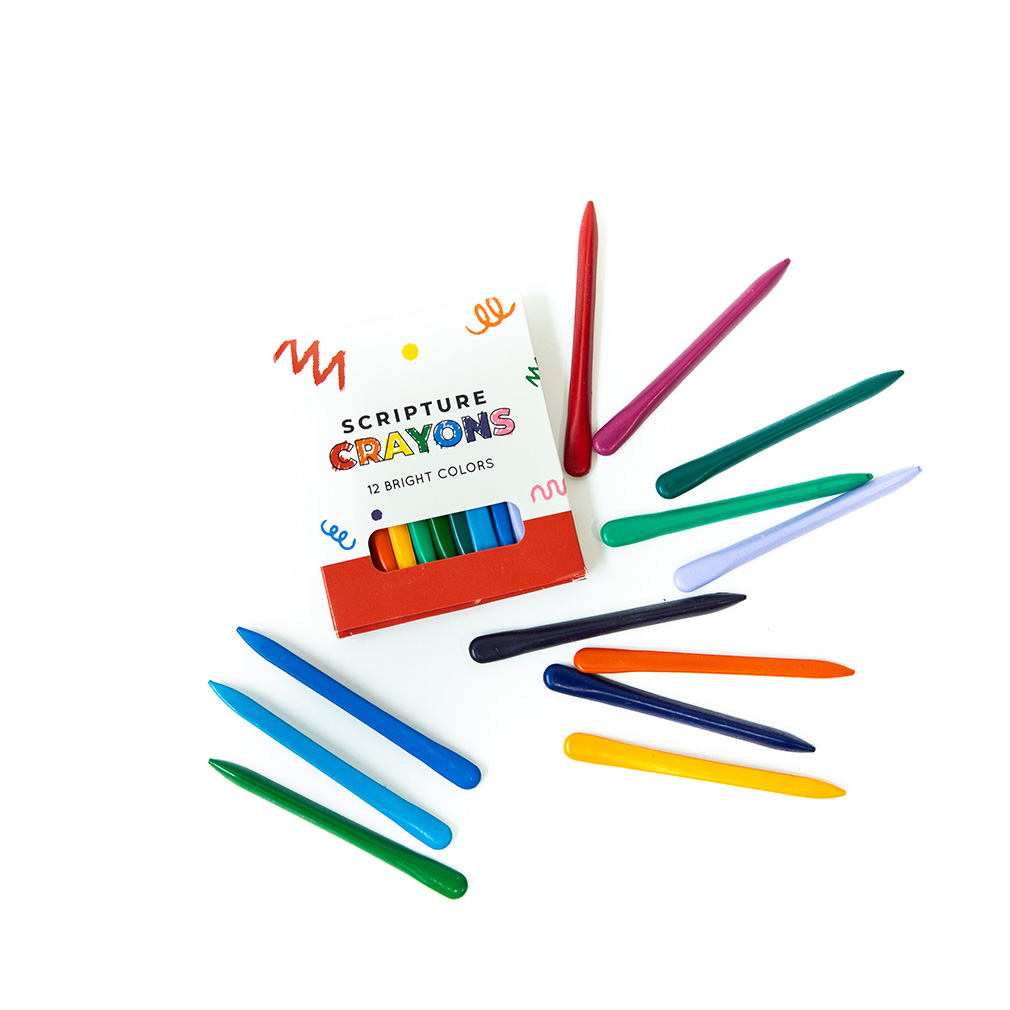 Scripture Marking Crayons - 12 Pack - LDP-CRY12