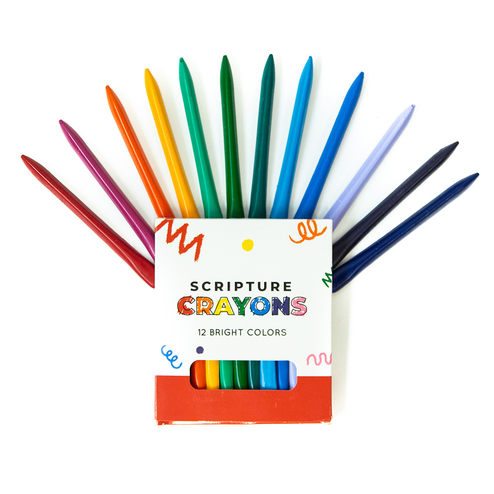 Scripture Marking Crayons - 12 Pack - LDP-CRY12