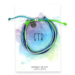 CTR Thread Bracelet bracelet, ctr bracelet, thread bracelet, ctr, choose the right, choose the right bracelet, ctr jewelry, choose the right jewelry, doodle beads, doodle beads bracelet
