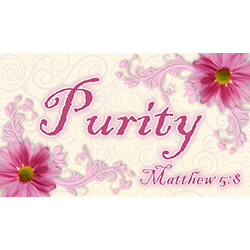 Girls Purity Commitment Card - S-CC-GIRLS