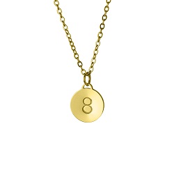 Stamped Baptism Day 8 Charm Necklace