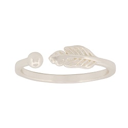 Adjustable Feather Ring lds rings, lds feather ring, lds women's ring, 