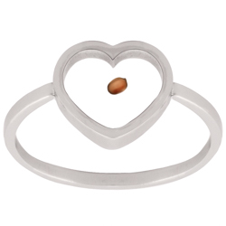 Heart Mustard Seed Ring mustard seed ring, lds rings for women, mustard seed rings, faith rings, lds rings, lds girls rings