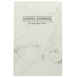 Basic Gospel Study Journal - Marble lds study journal, gospel study journal, personalized lds journal