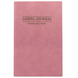 Basic Gospel Study Journal - Pink lds study journal, gospel study journal, personalized lds journal