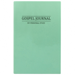 Basic Gospel Study Journal - Teal lds study journal, gospel study journal, personalized lds journal