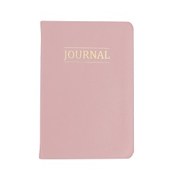 Hand-Bound Study Journal - Blush Pink lds study journal, gospel study journal, personalized lds journal, pink journal