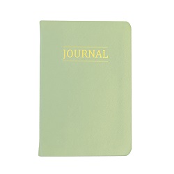 Hand-Bound Study Journal - Mint Green lds study journal, gospel study journal, personalized lds journal, green journal