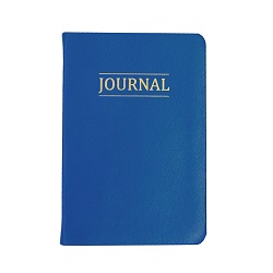 Hand-Bound Study Journal - Royal Blue lds study journal, gospel study journal, personalized lds journal, blue journal