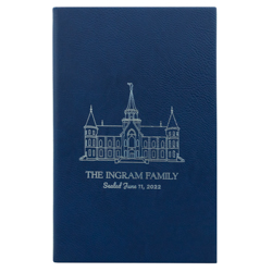 Personalized Temple Journal - 9 Colors