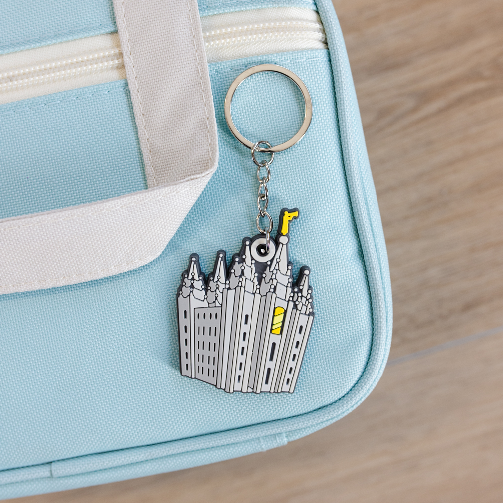 Salt Lake Temple PVC Keychain - LDP-KC-TC-PTMP