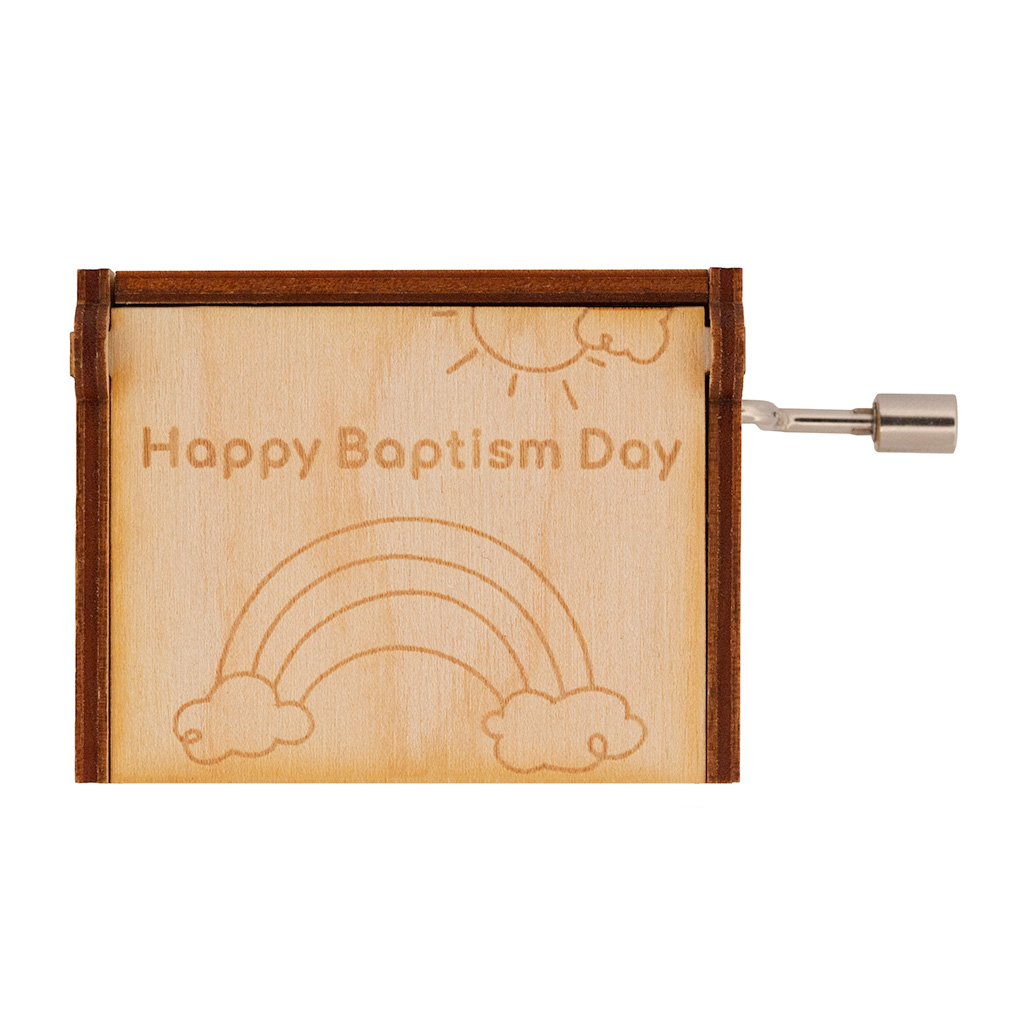 Happy Baptism Day Music Box - LDP-MB-BPTDY