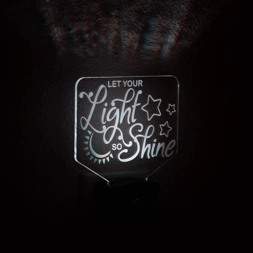 Let Your Light So Shine Night Light - LDP-NTL-LYLSS