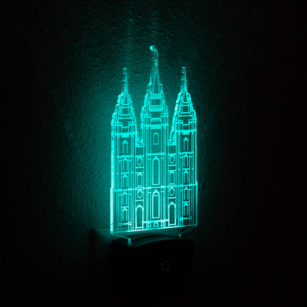 Salt Lake City Temple Night Light - LDP-NTL-SLC