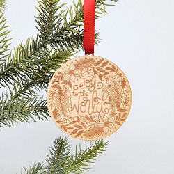 Joy to the World Ornament