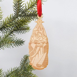 Holy Family Nativity Ornament