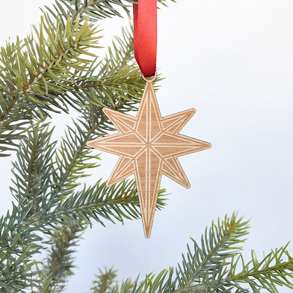 Christmas Star Ornament - LDP-ORN-STAR