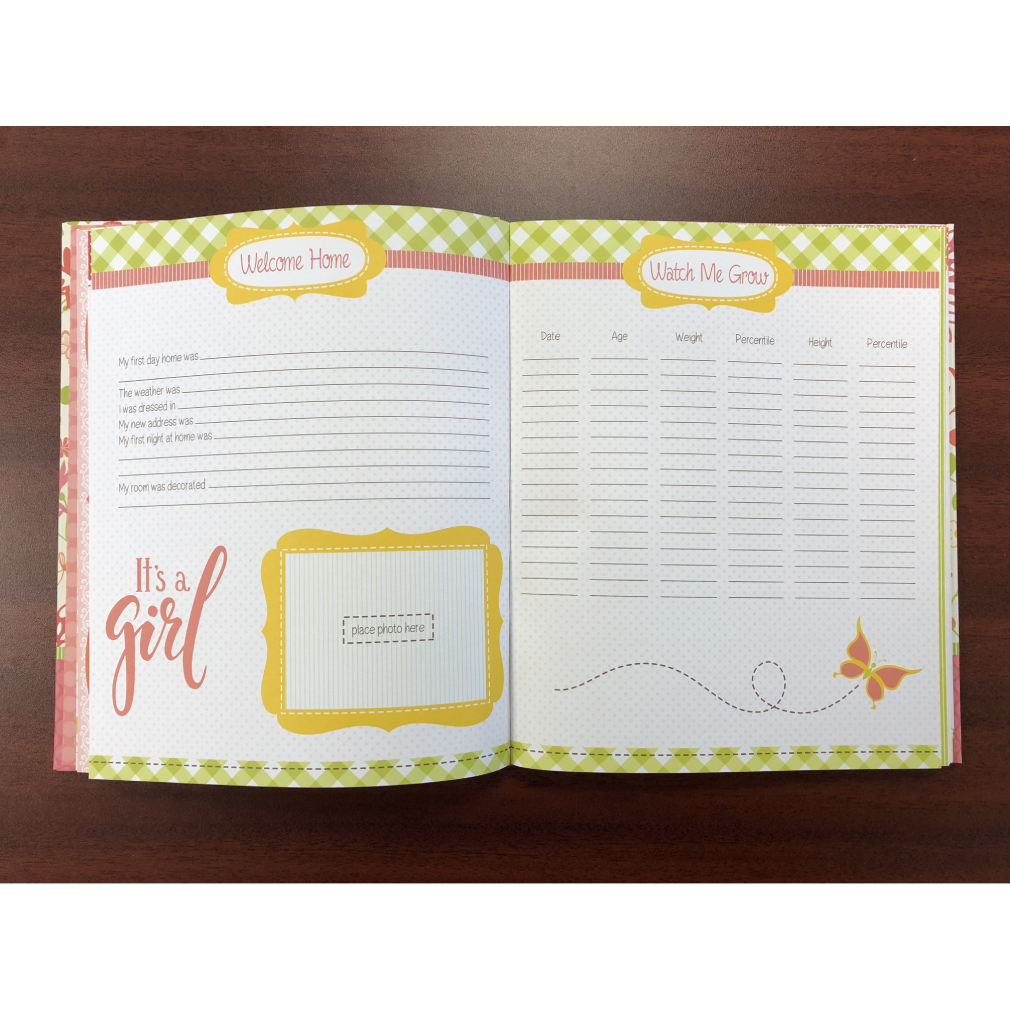 Birth To Baptism Baby Book - Girl - CF-P00020