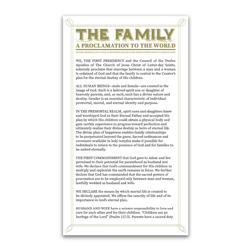 Family Proclamation Bookmark