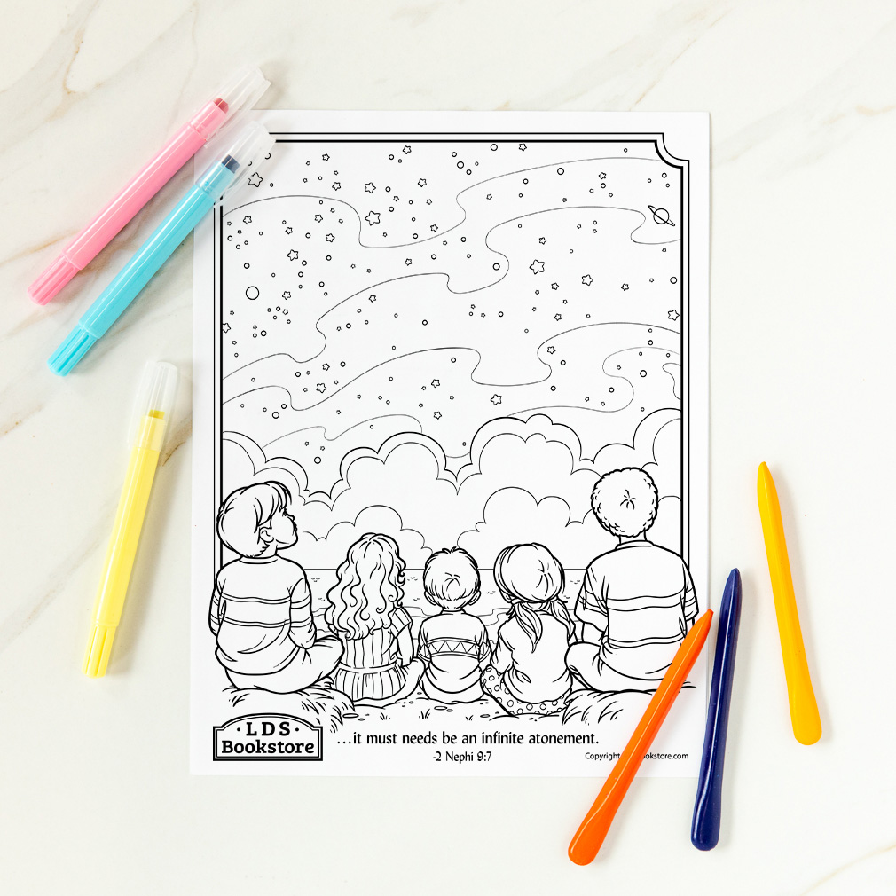 Infinite Atonement Coloring Page - Printable - LDPD-PBL-COLOR-2NEPHI97