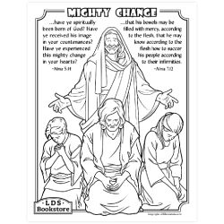 Mighty Change Coloring Page - Printable